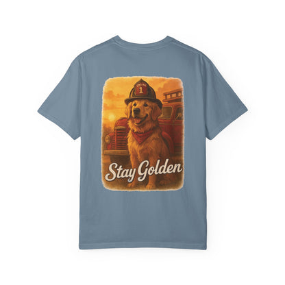 Firehouse Pup Tee – Comfort Colors® Garment Dyed Shirt
