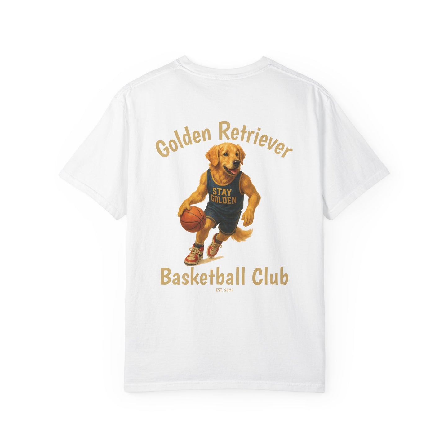 Golden Dribbler Tee – Comfort Colors® Garment Dyed Shirt