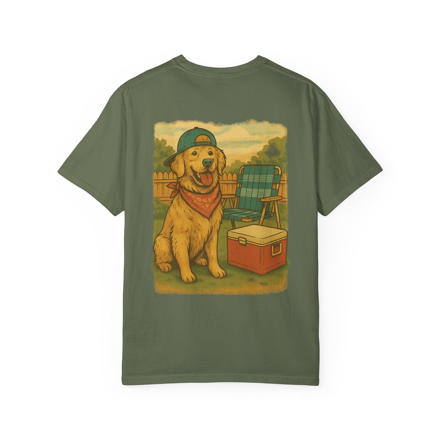 Stay Golden BBQ Co. Tee – Comfort Colors® Garment Dyed Shirt