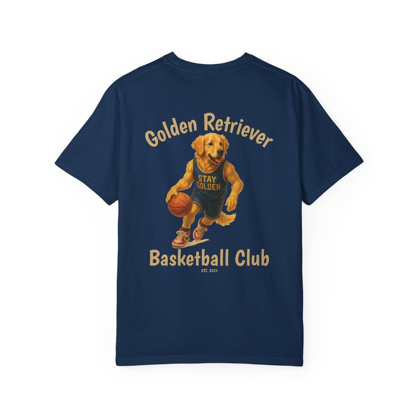 Golden Dribbler Tee – Comfort Colors® Garment Dyed Shirt